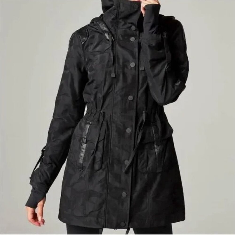 Blanc Noir Camo Anorak-Black Camo-M